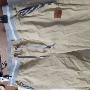 Light Yellow Casual Shorts